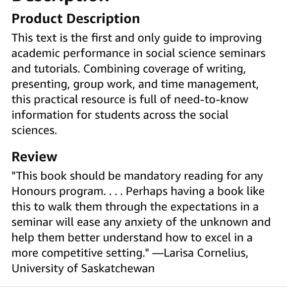 Success in Seminars and Tutorials:A Guide for Social Science university Students - Picture 5 of 7